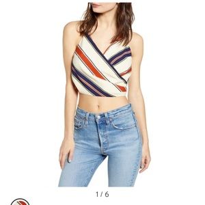 NWT J.O.A. Halter Top